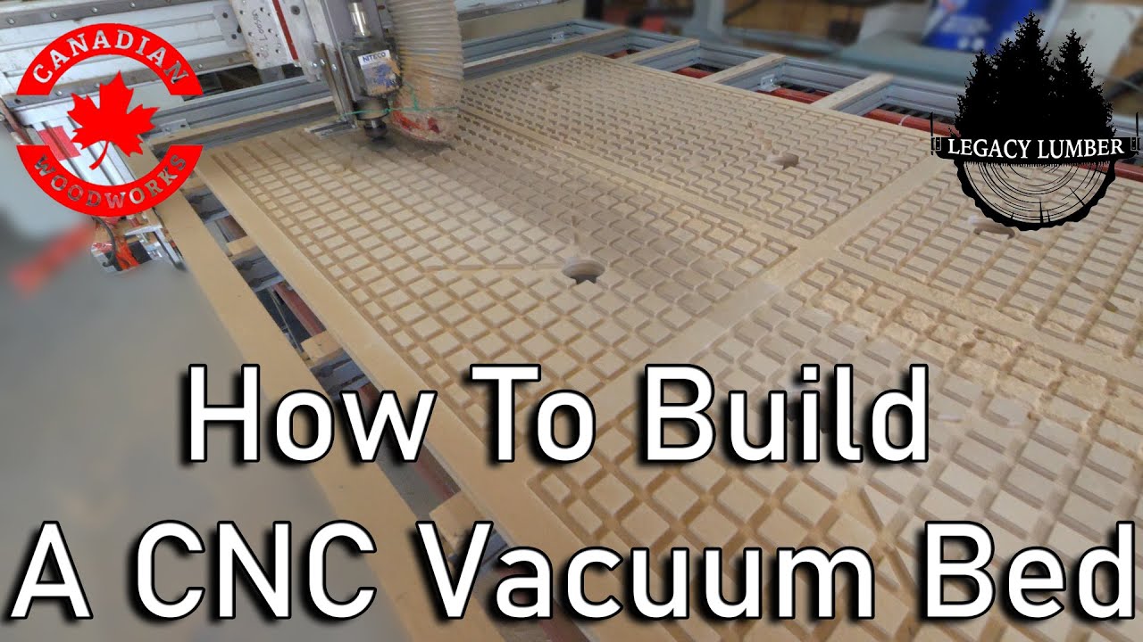 Самодельная вакуумная кровать для Avid CNC