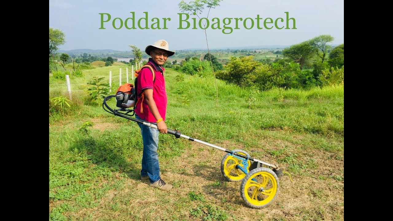 Effortless Attachment for Brush Cutter - Weed - Harvester - निराई गुड़ाई - Poddar Bioagrotech