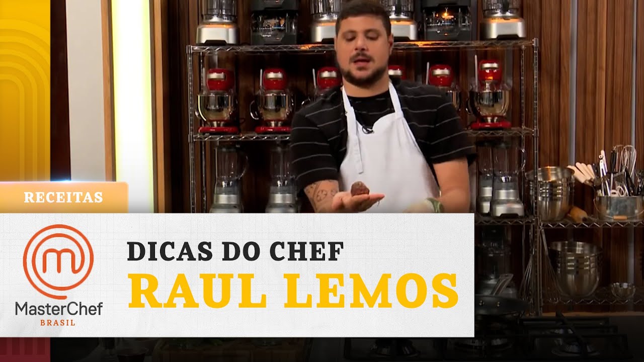 3 truques de cozinha com o chef Raul Lemos | MASTERCHEF BRASIL RECEITAS