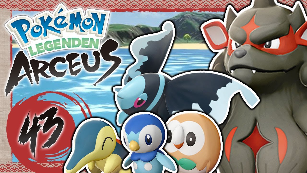 🔴 POKÉMON-LEGENDEN: ARCEUS 🌏 #43: Hisui-Starter, Icognitos & Geisterlichter im Kobalt-Küstenland