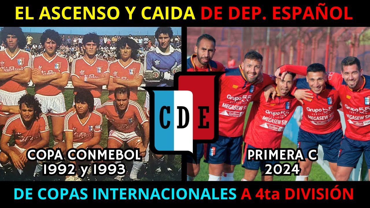 ¿QUE PASÓ con DEPORTIVO ESPAÑOL? De COPAS INTERNACIONALES a CUARTA DIVISIÓN / Con @OjodeGuacamayo