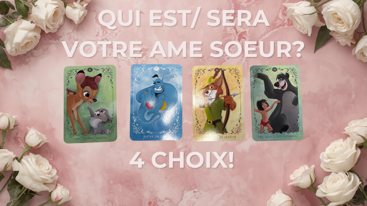 QUI EST/SERA TON AME SOEUR? #tiragesentimental #intemporel