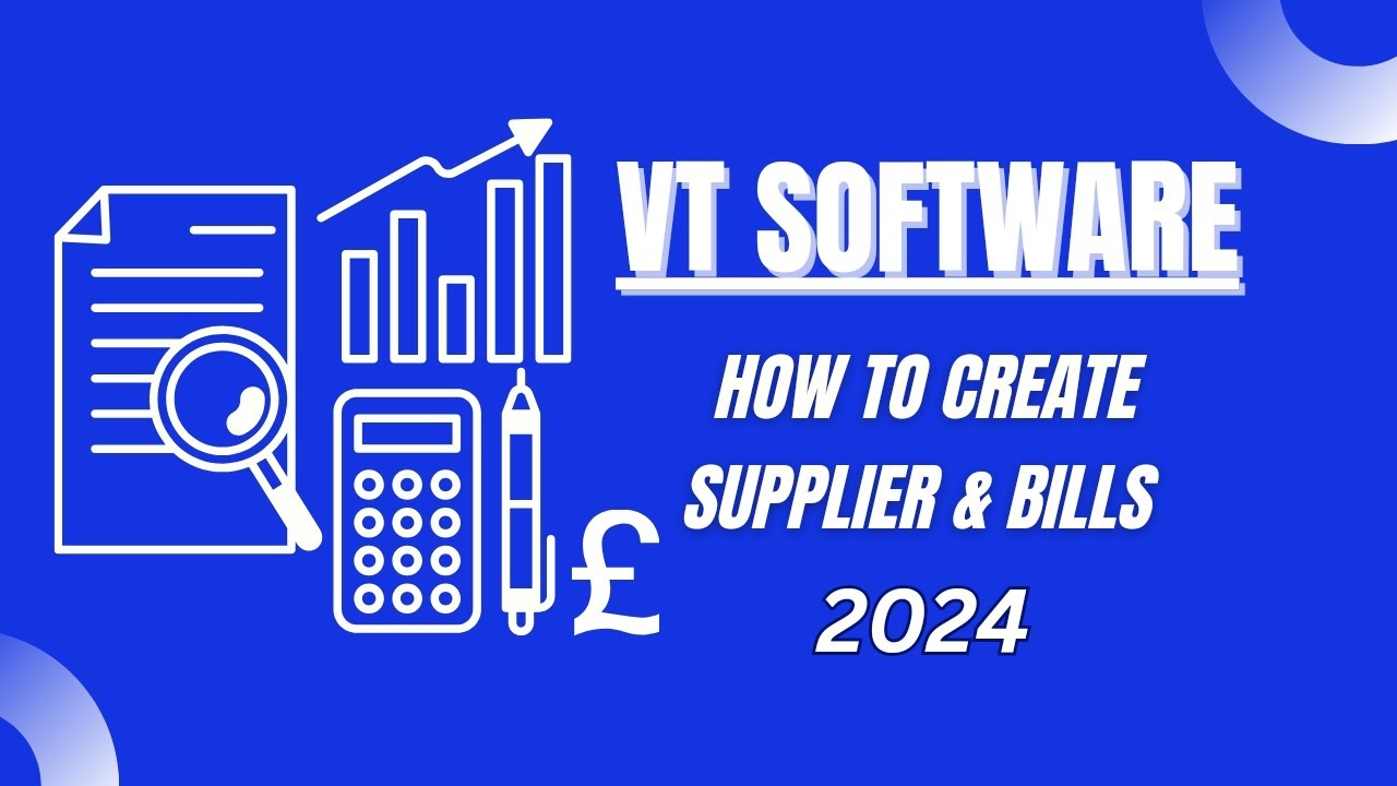 create supplier in VT software | create bills in VT Software | purchase entry in VT transactions