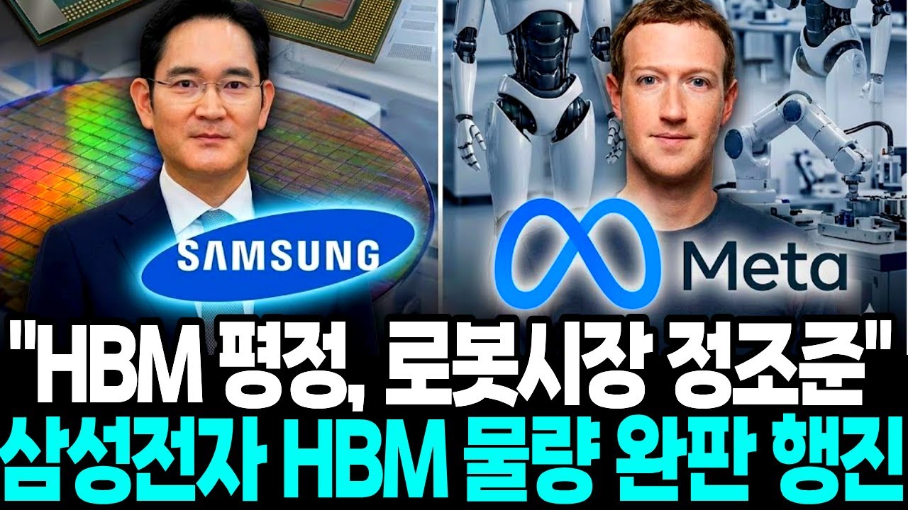 메타, 돌연 ‘마이크론’ 협상 중단 “삼성전자, HBM ‘190조원’ 기습 탑재”