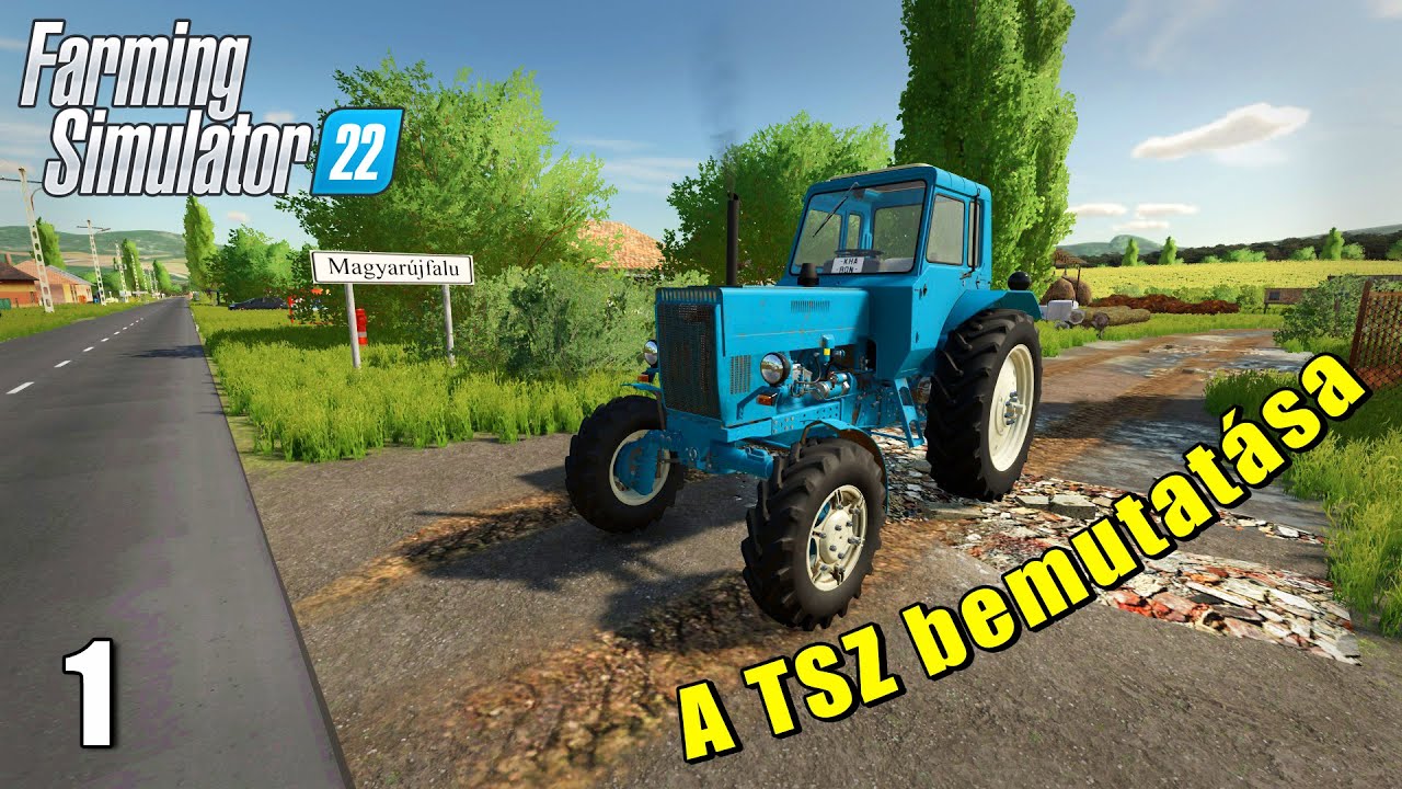 A TSZ bemutatása | Szabadság MGTSZ | Farming Simulator 22 | #1