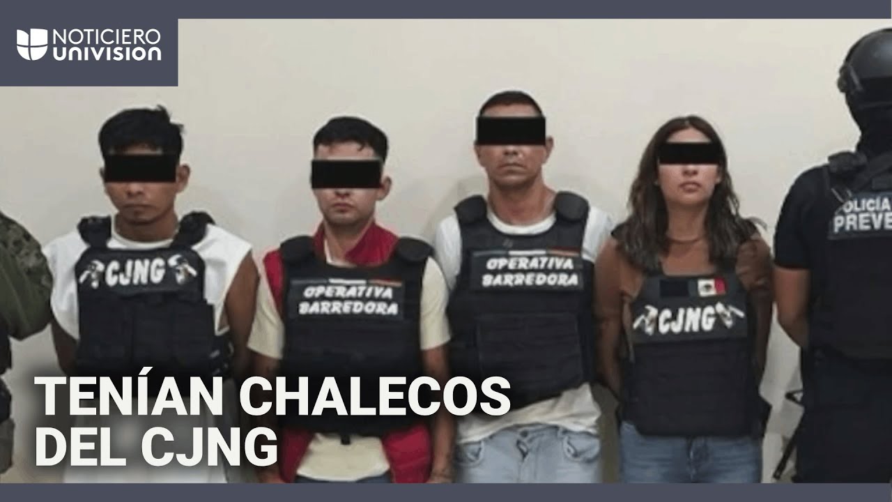 Arrestan a seis presuntos miembros de ‘La Barredora’ del CJNG: cuatro son menores de 20 años
