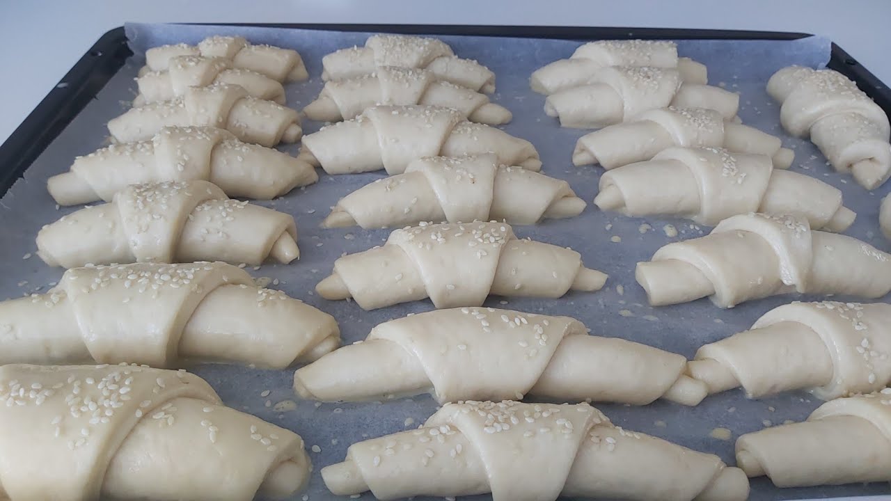 🥐KRUVASAN HARİKA BİR LEZZET/KRUVASAN POĞAÇA TARİFİ