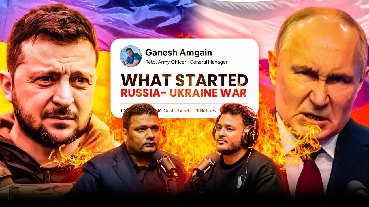Russia-Ukraine War Explained | Causes & Global Impact | Ganesh Amgain | Sushant Pradhan Podcast