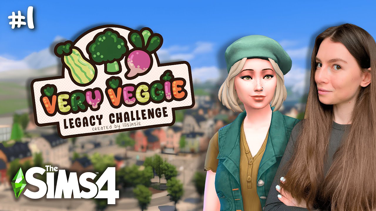 УРА! Я НАЧИНАЮ НОВОЕ ПРОХОЖДЕНИЕ НА КАНАЛЕ | VERY VEGGIE LEGACY №1 | THE SIMS 4 | LEILASIMSS4