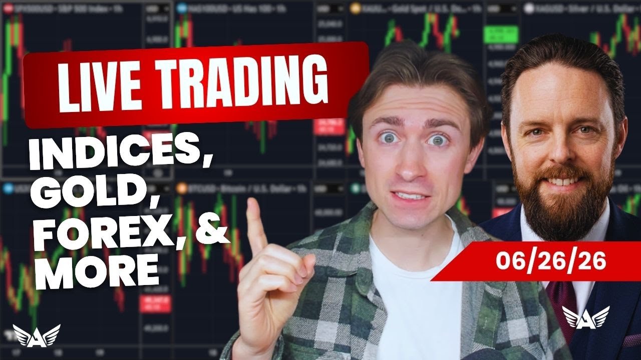 Торговля золотом, Nasdaq и Forex в прямом эфире | A1 Trading Show