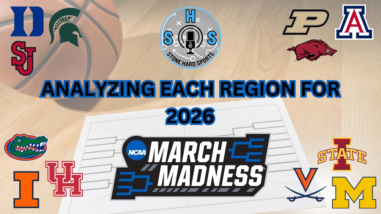 Анализ каждого региона в преддверии «Мартовского безумия» 2026 года.