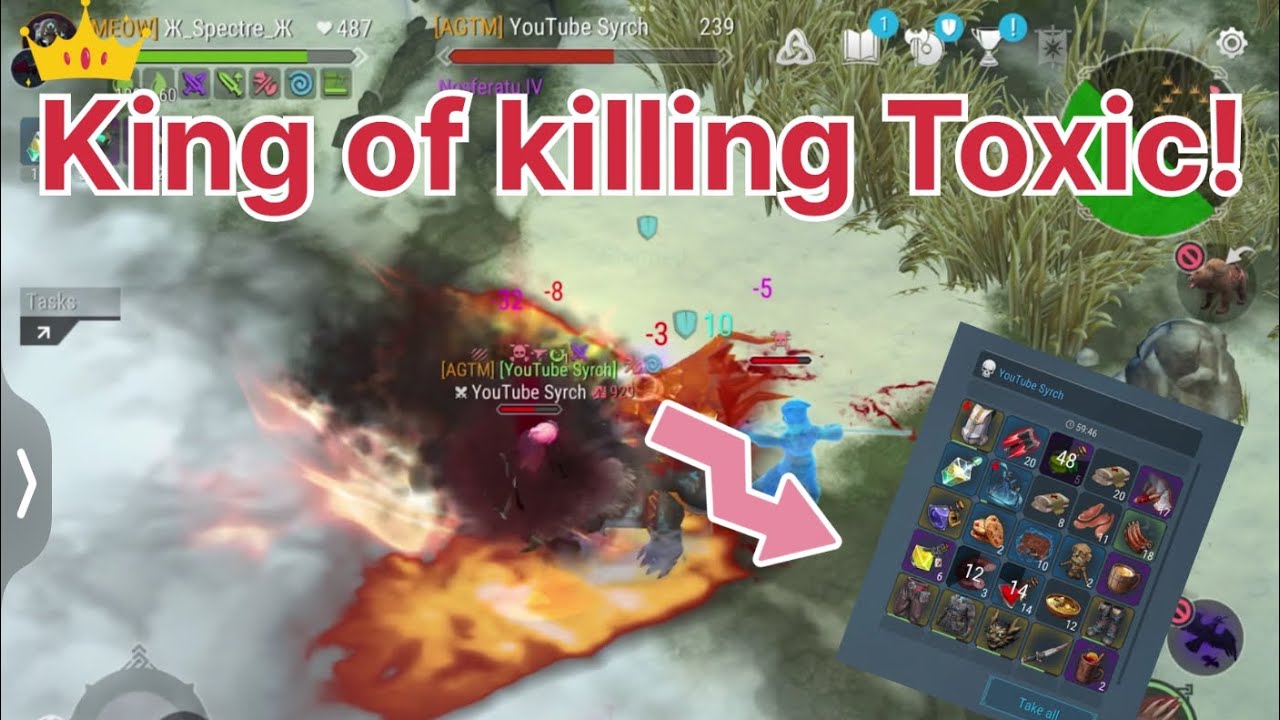 Frostborn Curing eui of all toxic players 😍🥶
