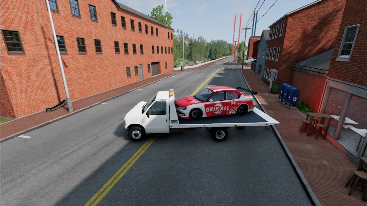 BeamNG drive Super Car Delivery Offroad Driving