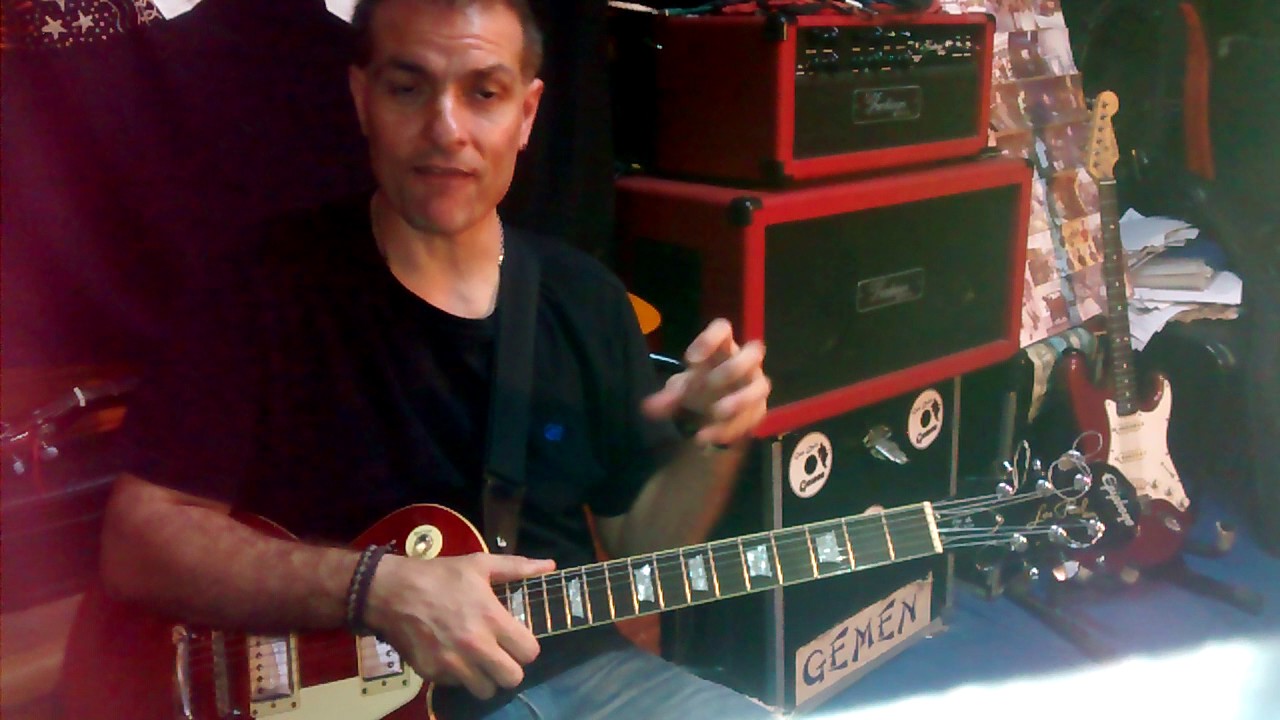 BLUES LICKS FRASE PARA IMPROVISAR EN SOL 7(G7)byGus Quin