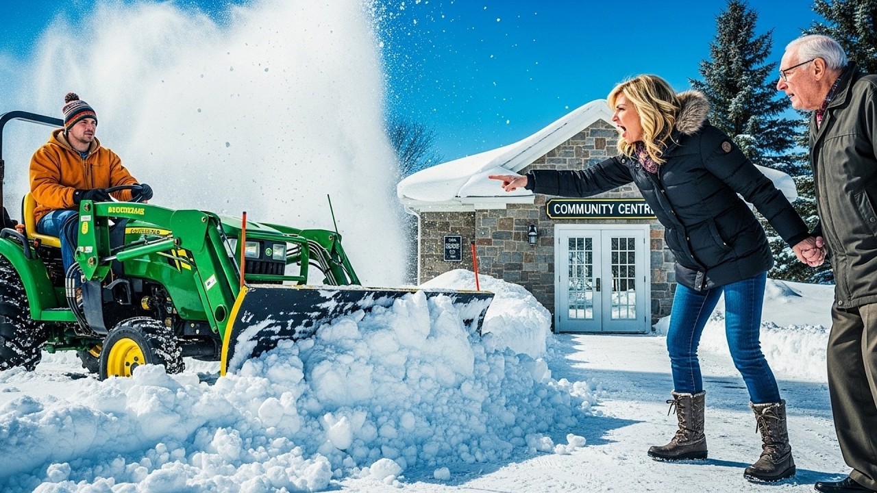 HOA Demanded I Share My Snow Removal Equipment, So I Plowed a Wall Around Their Entrance
