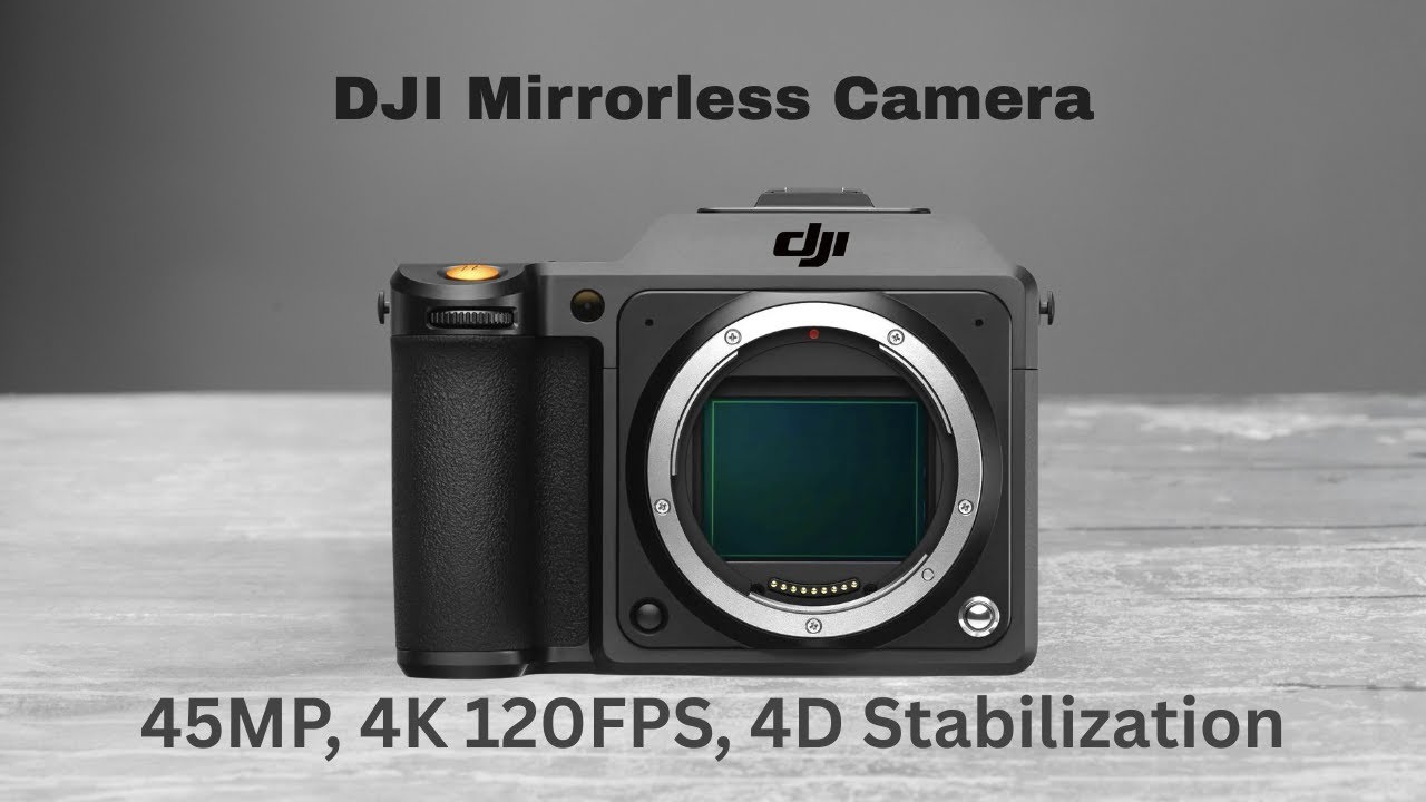 Беззеркальная камера DJI уже здесь — 45 МП, 4K 120 кадров в секунду, 4D-стабилизация!