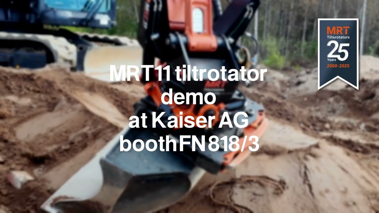 Let's meet at Bauma Munich!