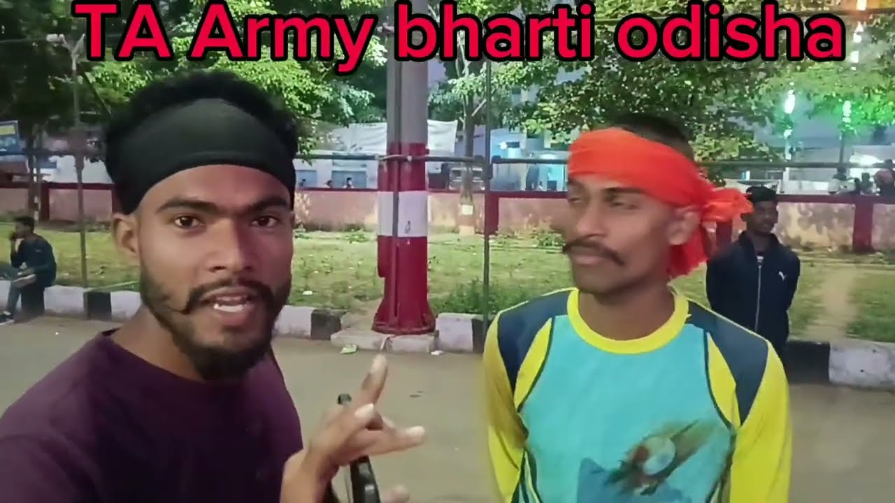 TA Army bharti  Brahmapur odisha Rangeilunda airstrip 350 ka batch 5 hi pass running 😭😭😭vlogs  #army