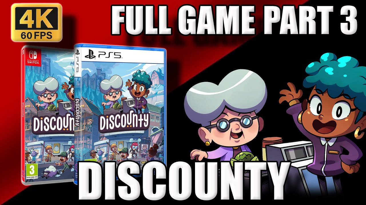 Discounty Full Game Walkthrough No Commentary [Part 3] | Discounty Gameplay