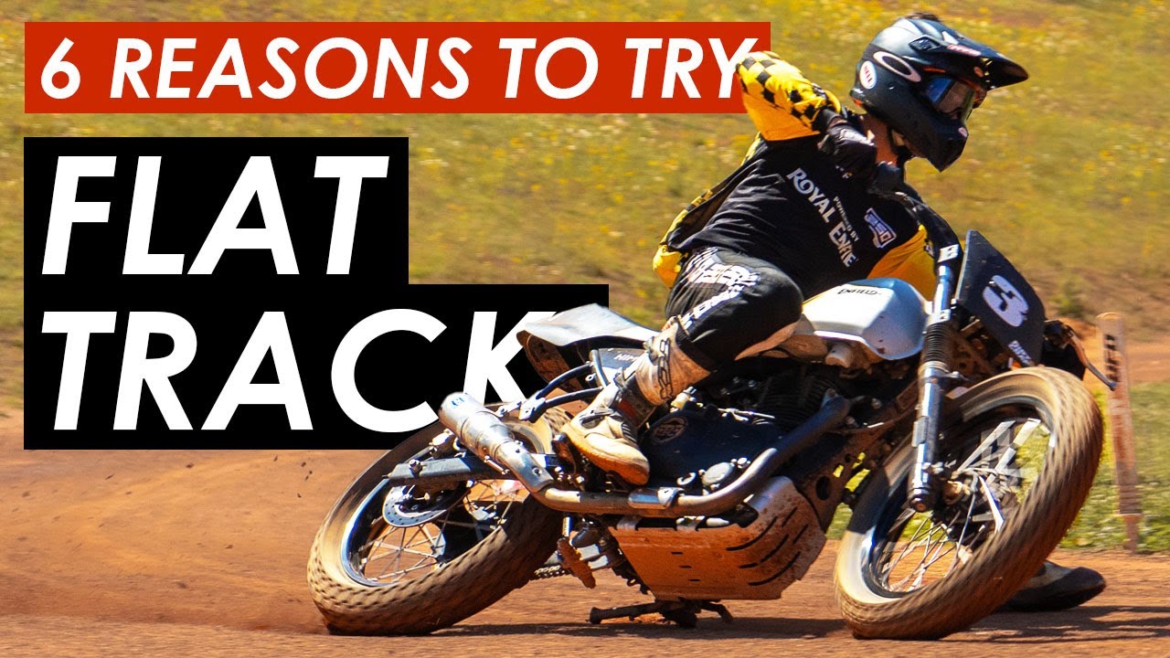 6 Reasons To Try FLAT TRACK Riding With Dirt Craft UK!
