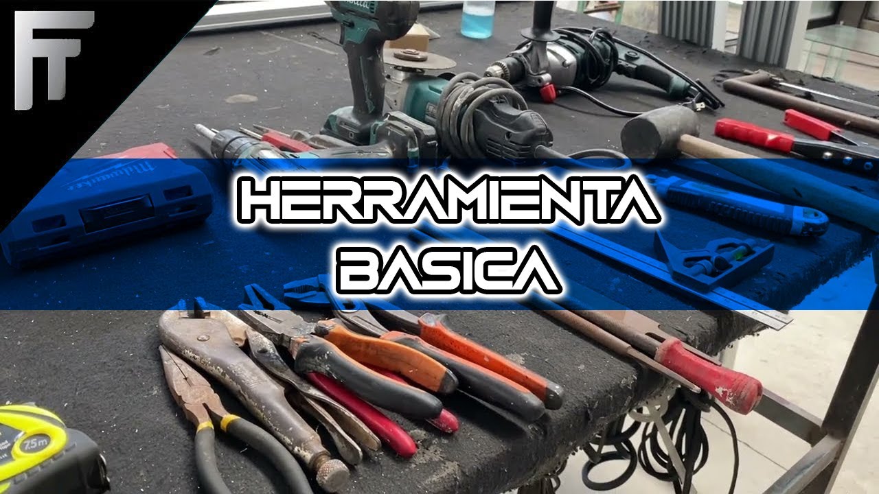 Herramienta básica para Taller de canceleria de ventanas y puertas de aluminio y vidrio
