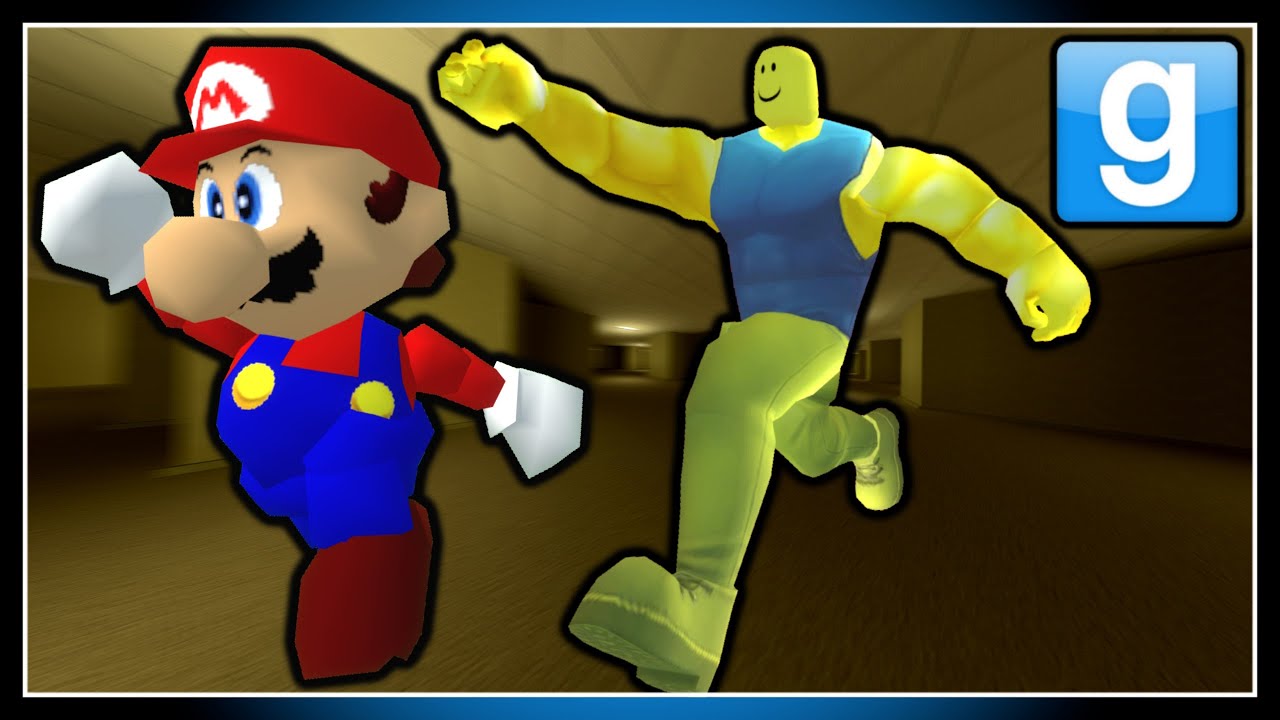 Backrooms Again?! - Mario Gets Lost in Gmod Ep 4