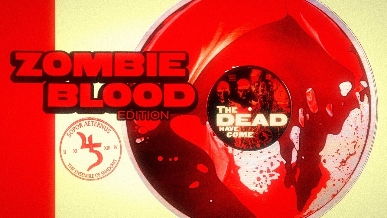 SOPOR AETERNUS: Zombie-Blood Vinyl -- Limited Collectors' Edition of the album "THE DEAD HAVE COME"