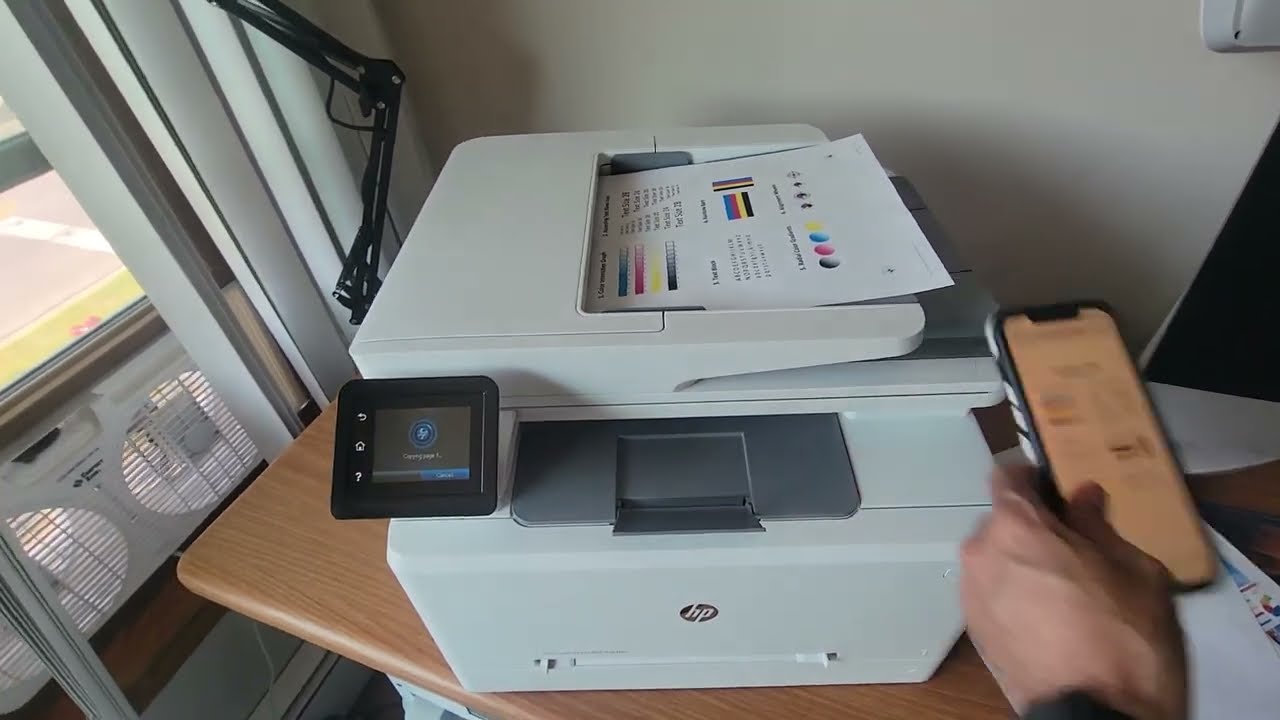 HP LaserJet Pro MFP M283fdw Wireless Color Laser Printer w/ Toner, 5262 Pages