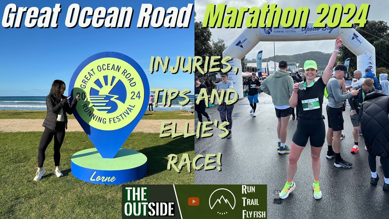 Great Ocean Road Marathon 2024 - Lorne to Apollo Bay! Wild weather, great runners and awesome vibes!