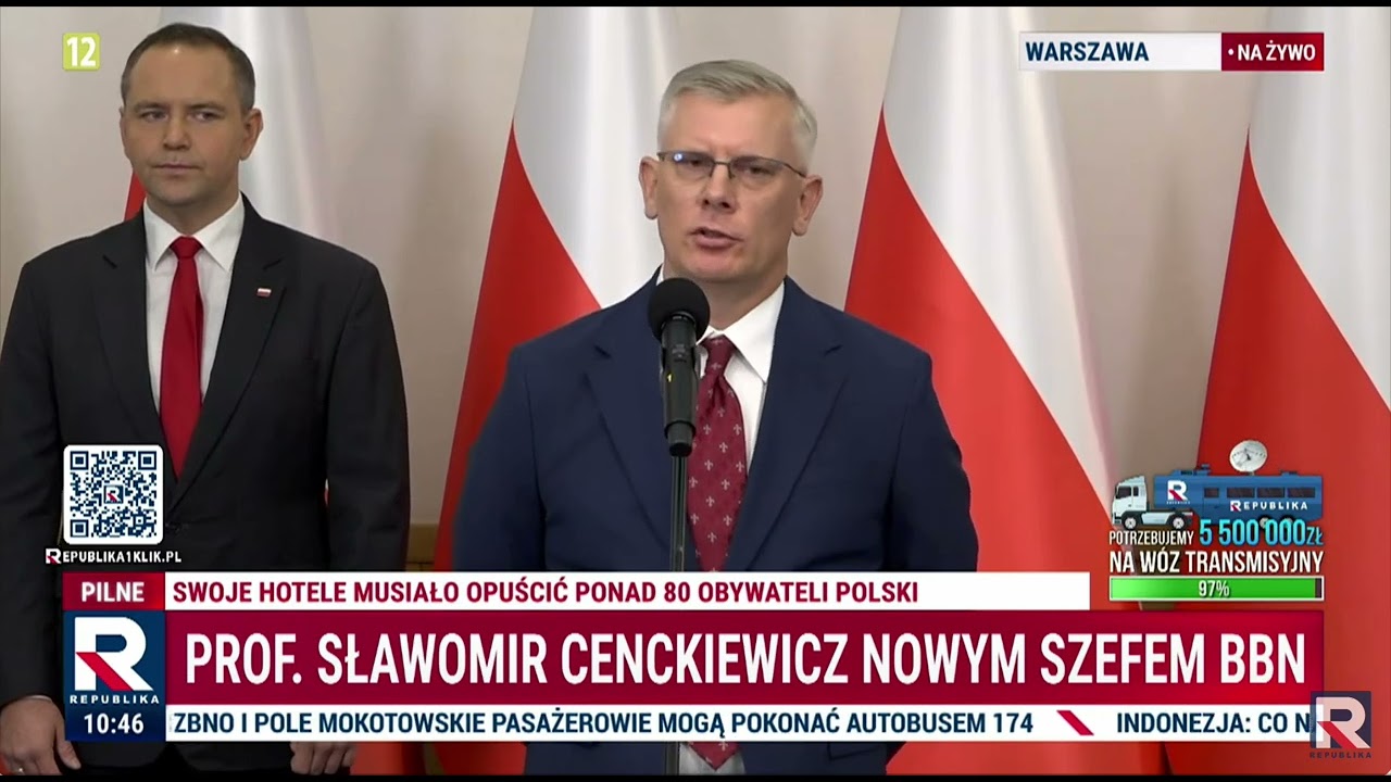 #PILNE! Sławomir Cenckiewicz nowym szefem Biura Bezpieczeństwa Narodowego!