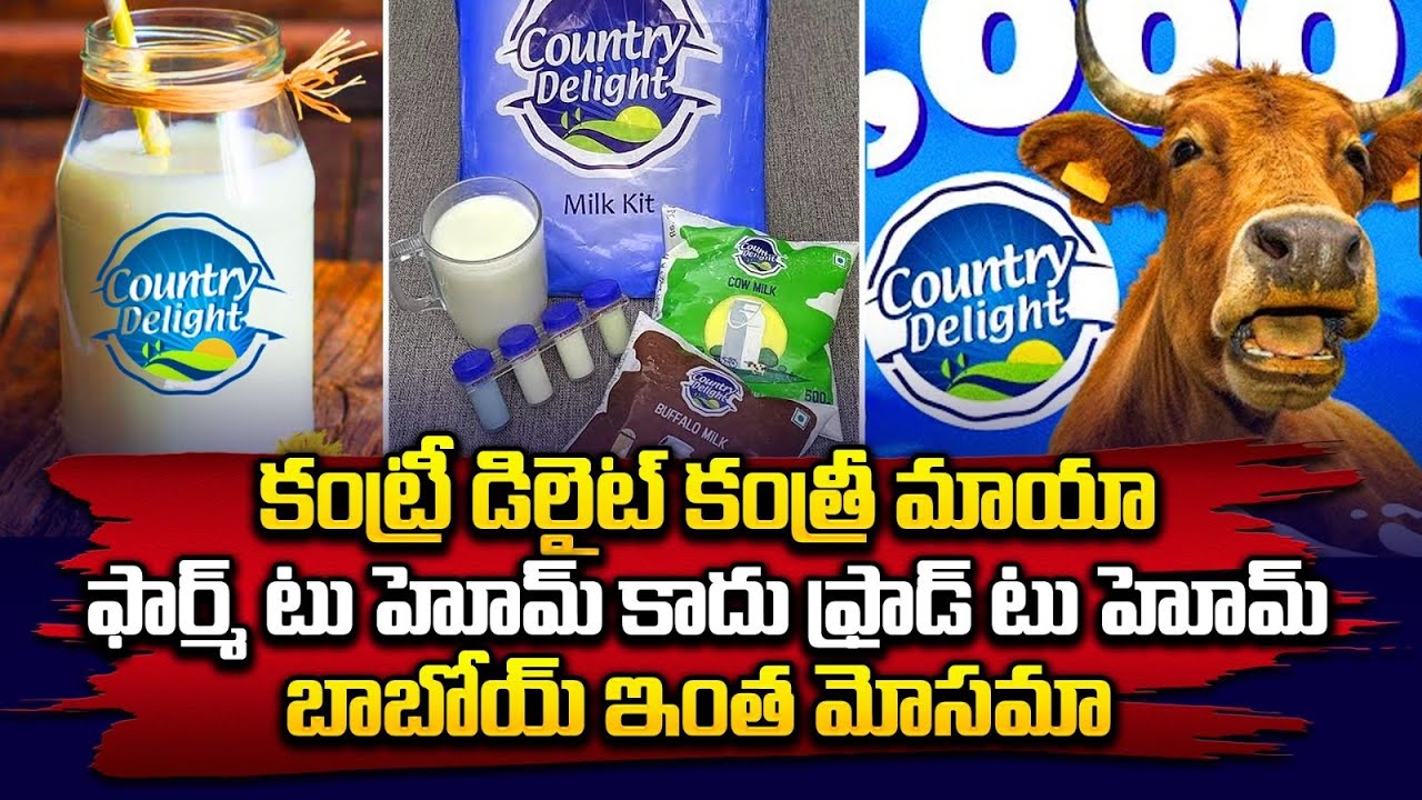 బాబోయ్ ఇంత మోసమా : Country Delight Milk Scam | Fack Milk Brands | Packet Milk Scams | Qube TV