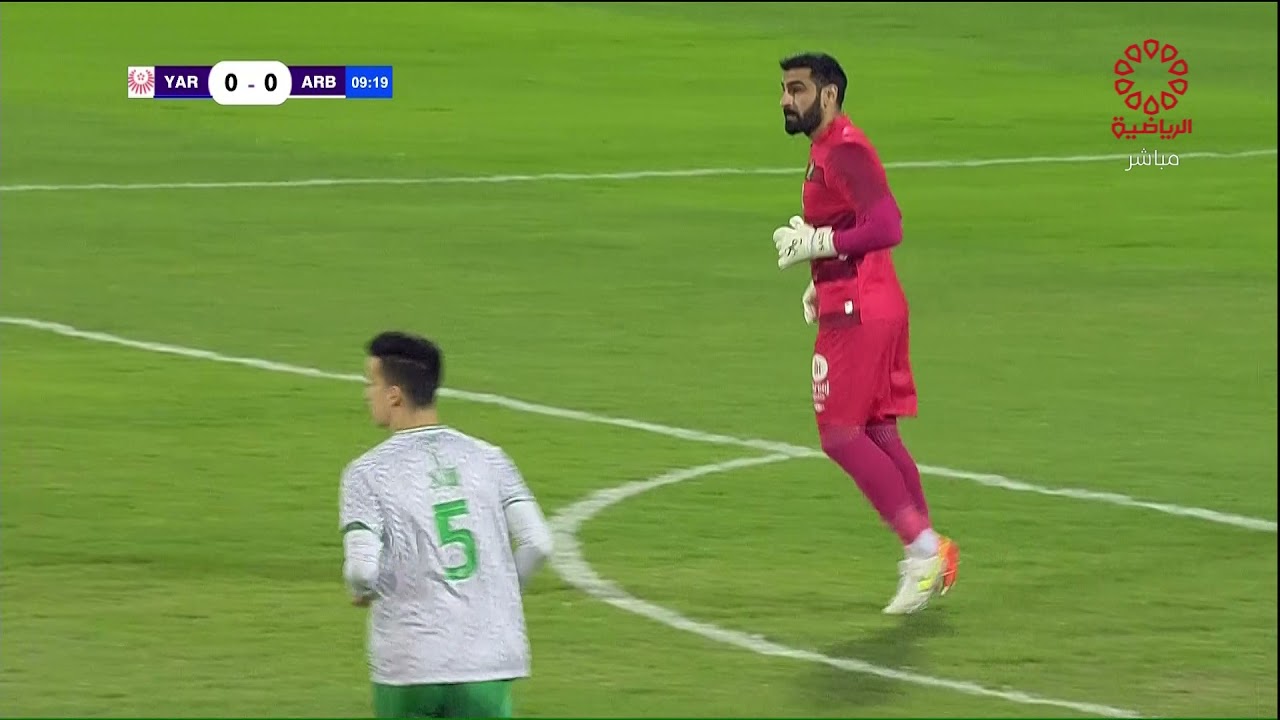 مباراة اليرموك × العربي - دوري STC الممتاز لكرة القدم - الخميس 6/1/2022