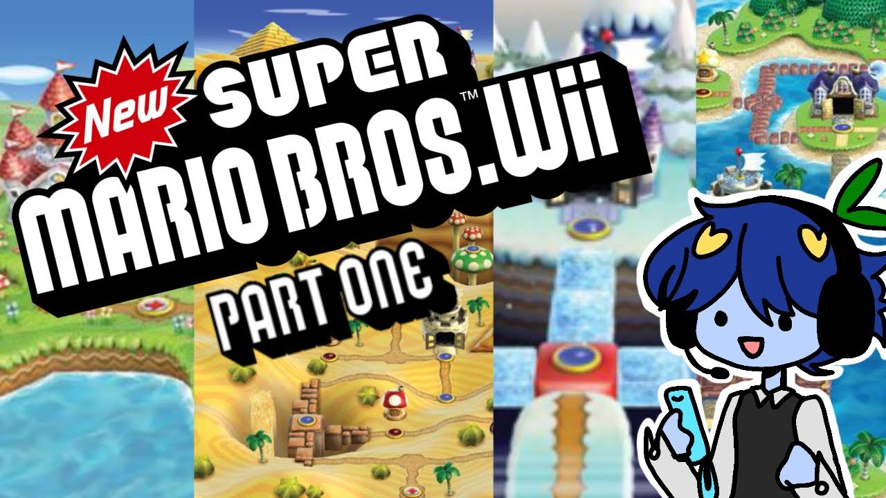 Chaotic Blueberry VODS - Mario Bros Wii 100% Part One