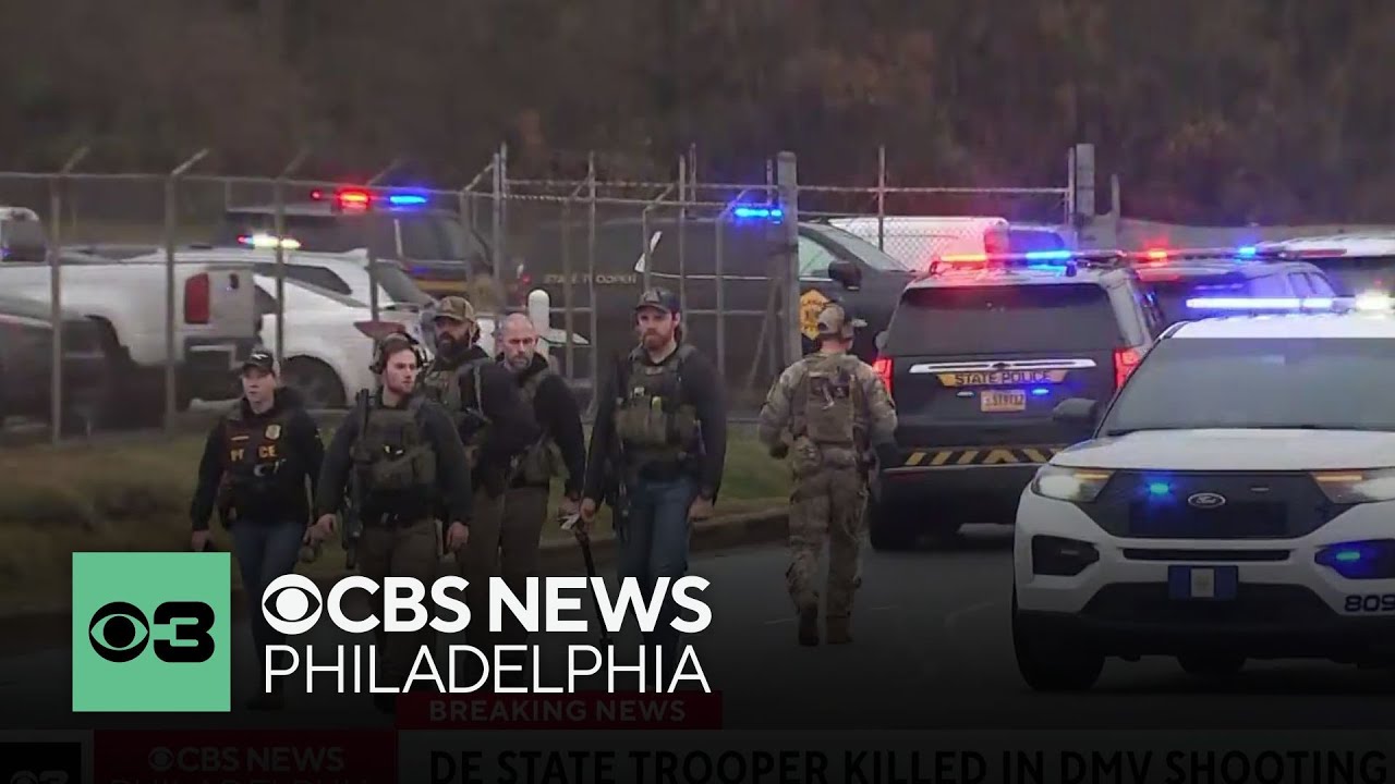 Delaware state trooper, suspect dead after shooting at Wilmington DMV, officials say