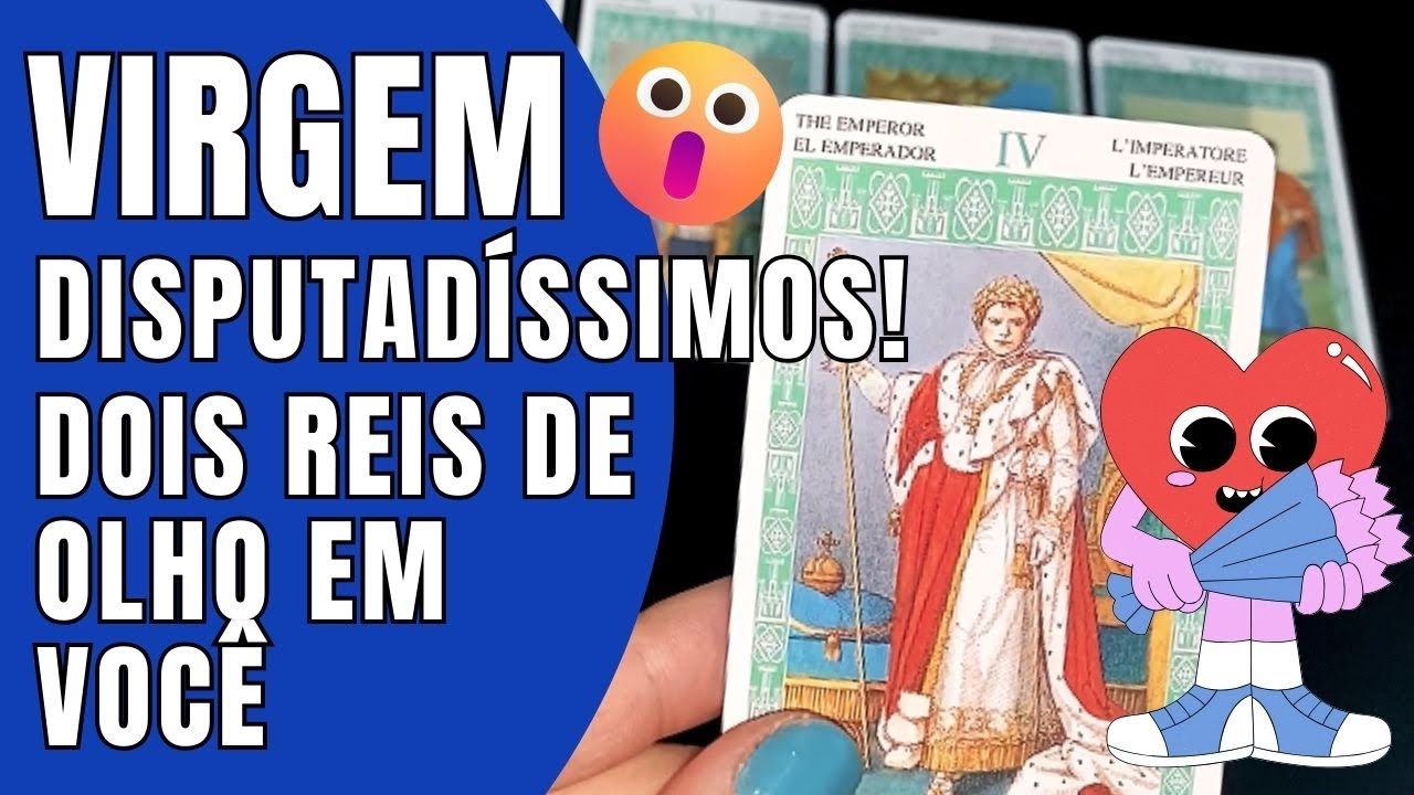 VIRGEM 🤩 DUAS PESSOAS DE OLHO EM VOCÊ 🤩 O REI DE ESPADAS SABE O QUE QUER 🔥😳