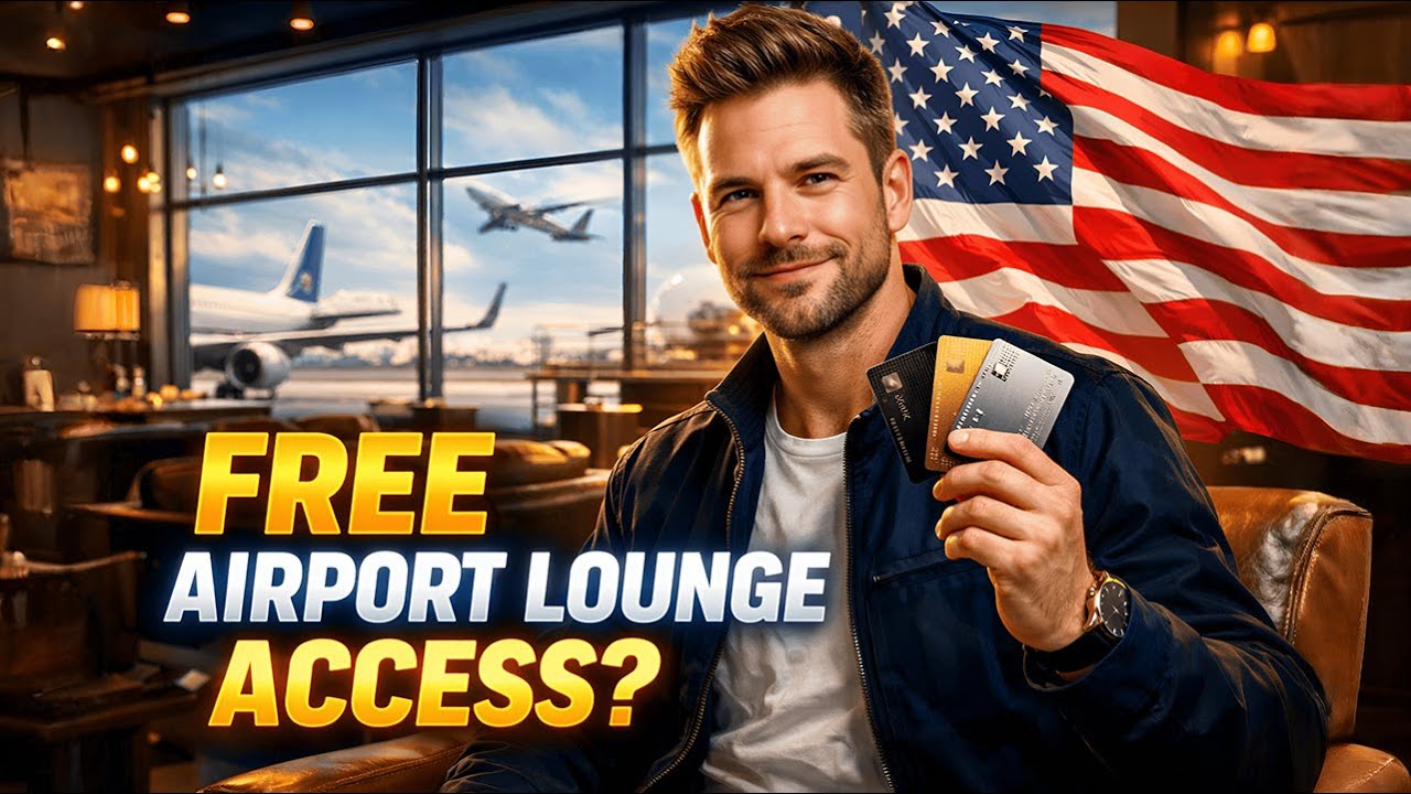 Best Credit Cards for Airport Lounge Access ✈️ | FREE Lounges, Amex Platinum & More