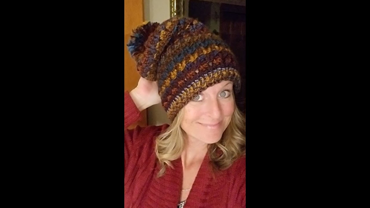 Stormy Waters Slouch Hat Pattern - YarnWars