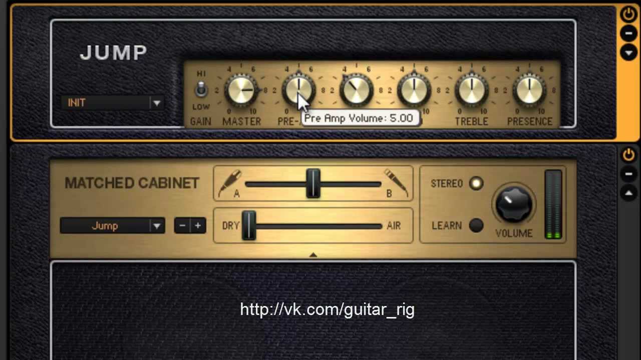 Guitar rig 5 пресет AC/DC presets