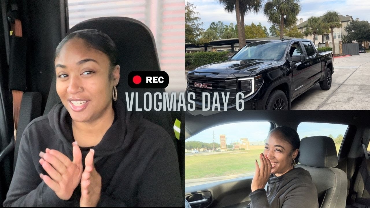 VLOGMAS Day 6 | Trucking + Drama, New Truck Tour.. Etc