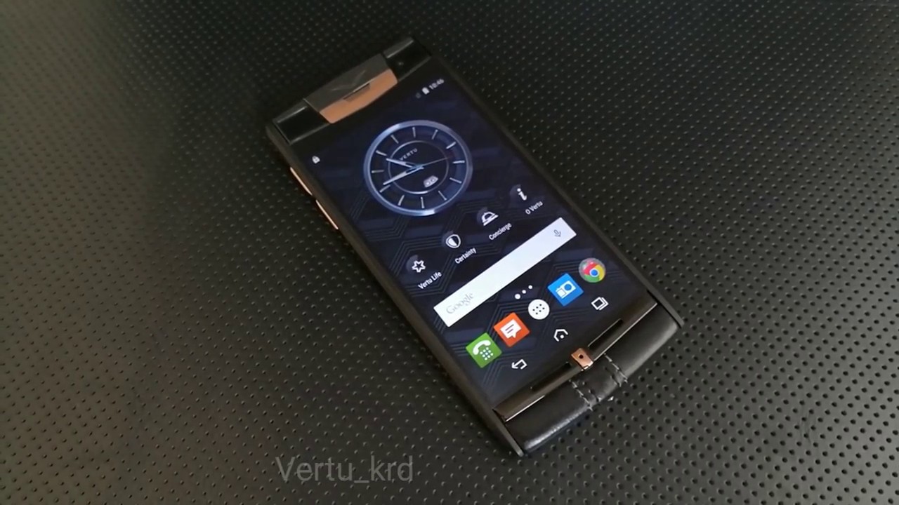 Vertu Signature Touch 4.7 Pure Jet Red Gold