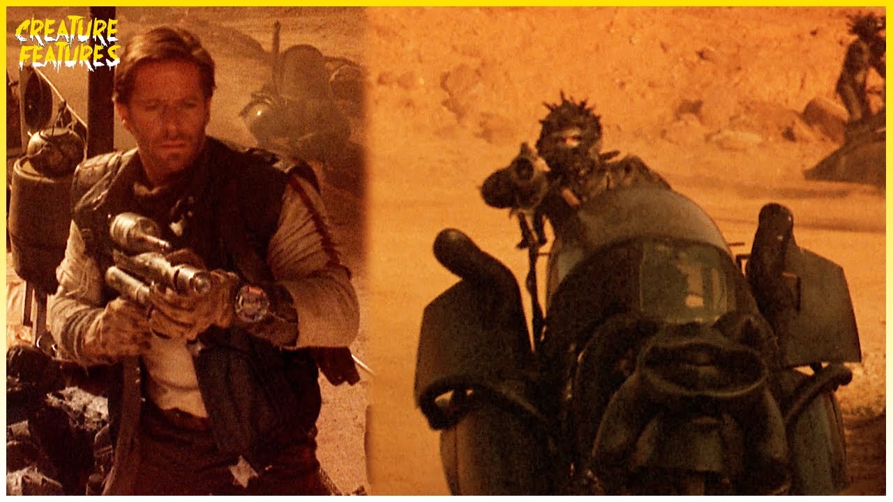 Marauders Fight Off The Nomads | Spacehunter | Creature Features