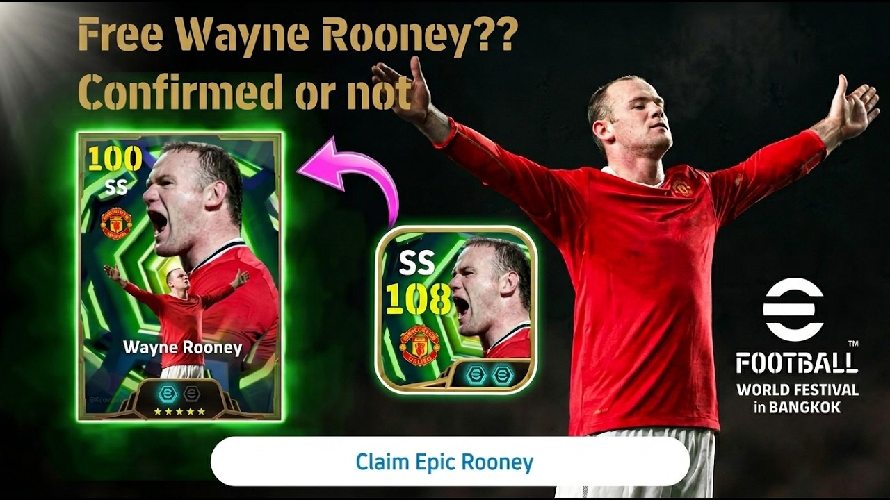 FREE EPIC WAYNE ROONEY IN eFOOTBALL?! The Truth Will SHOCK You!