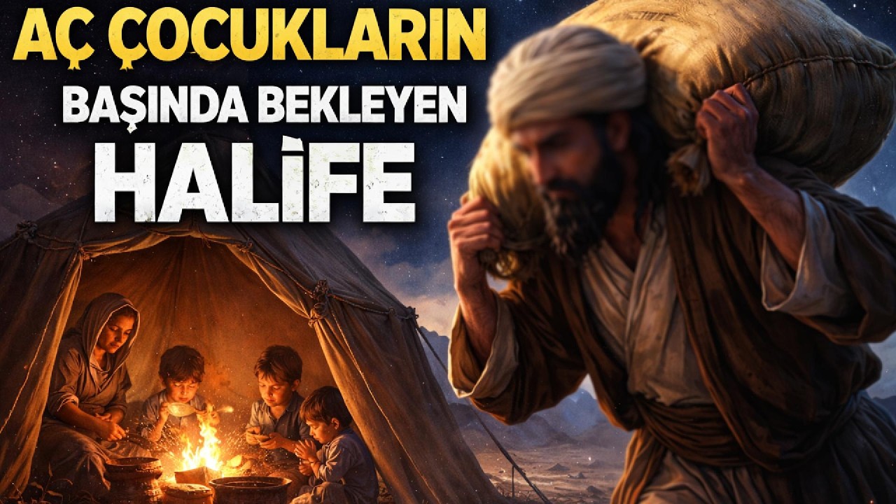Aç Çocukların Başında Bekleyen Halife | Hz. Ömer’in İbretlik Hikâyesi