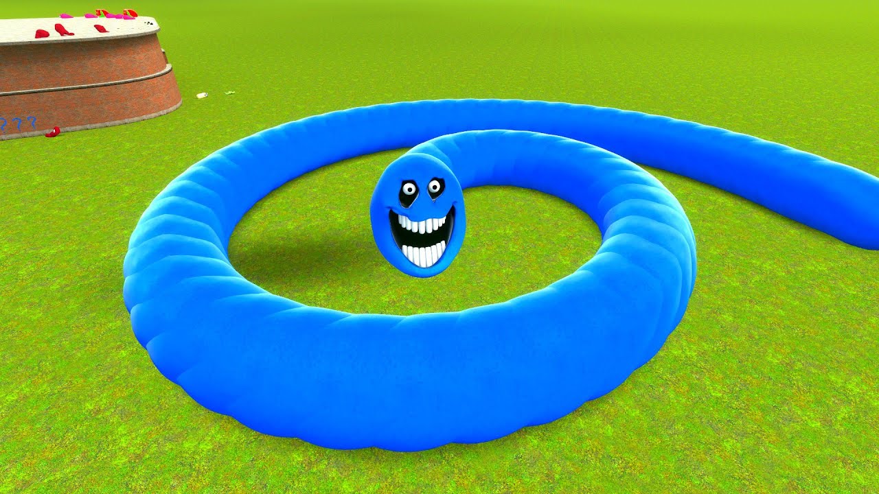 I FOUND NEW ROBLOX HUNGRY SNAKE in Garry's Mod with Spider Man !