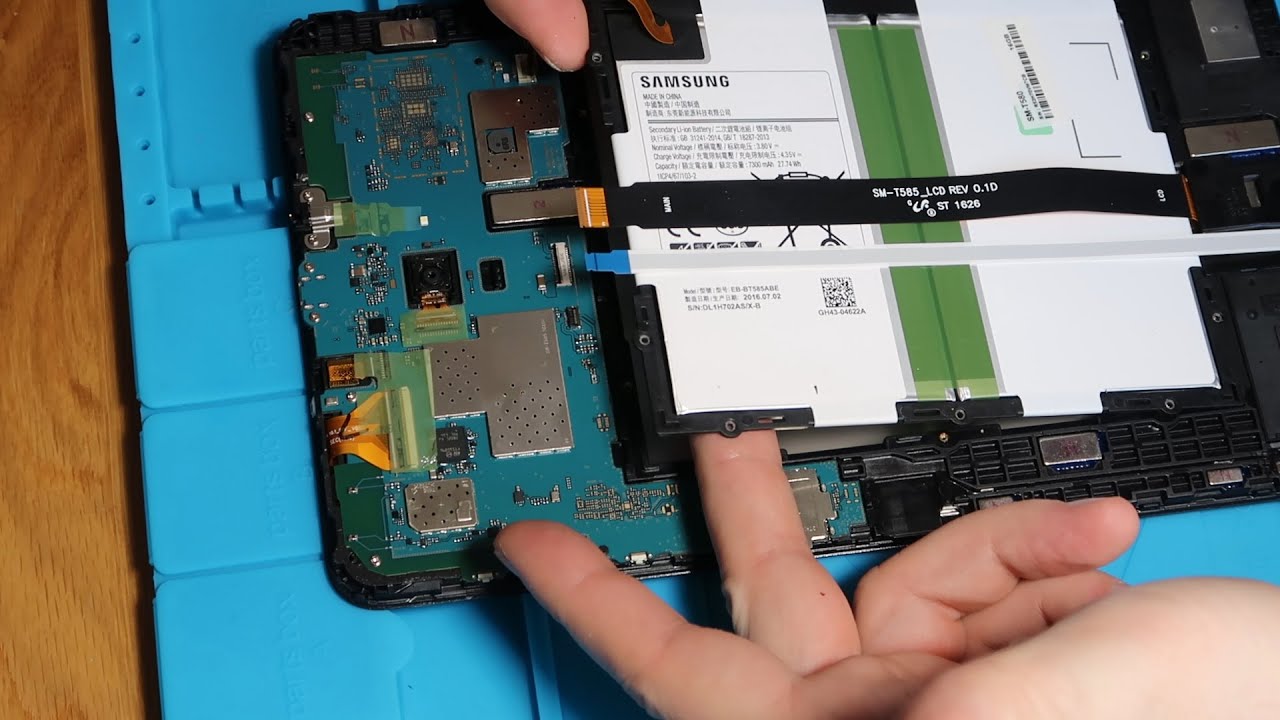 Как заменить аккумулятор Samsung Galaxy Tab A 10.1