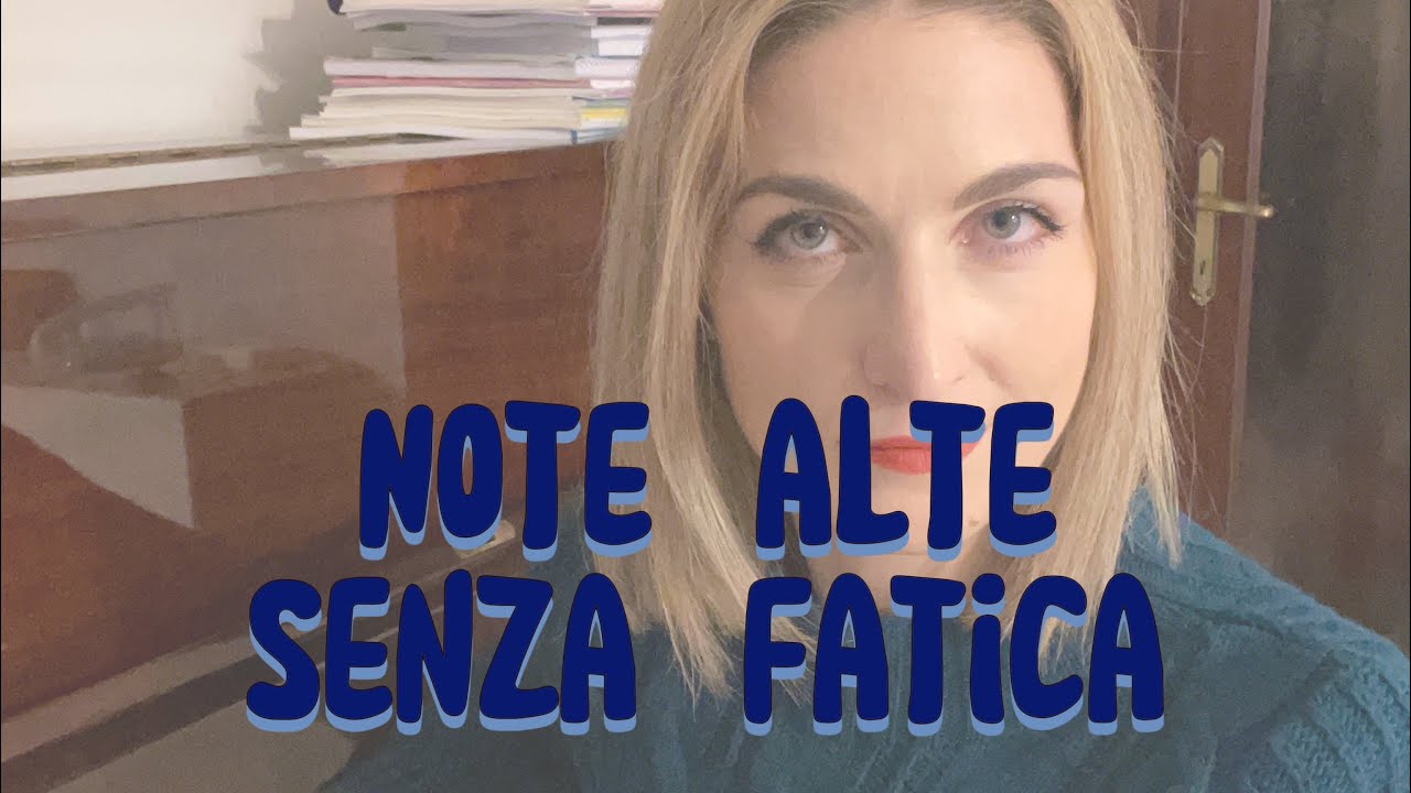 Note alte senza fatica!