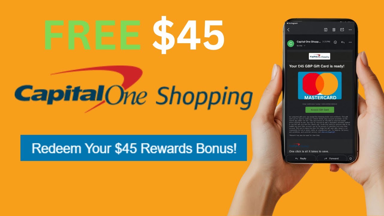 Бесплатные $45 от Capital One Shopping: способ 2026 года