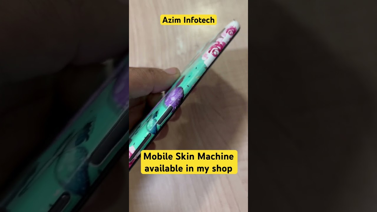 Mobile Skin Machine available in my shop #mobileskin