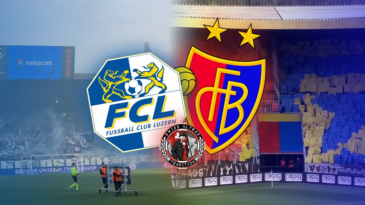 FC Luzern 1:1 FC Basel | 09.03.2025 | Choreo, Pyro, Fanchants | Swiss.Ultras.Tradition