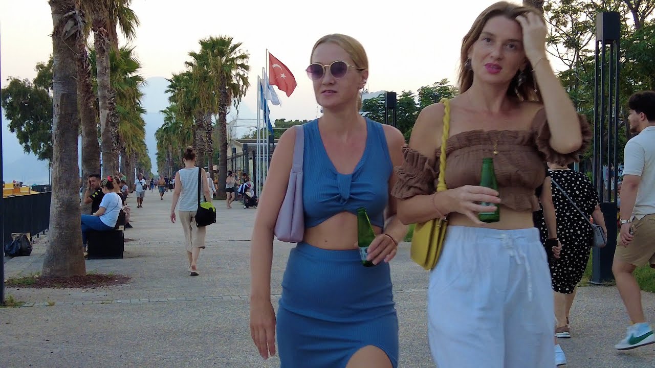 Antalya Konyaalti Beach Promenade 🇹🇷